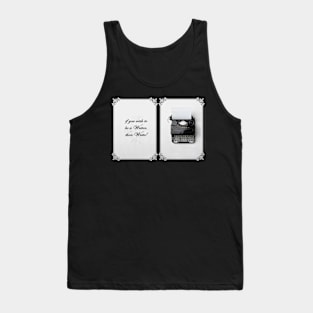 How to become a Writer Tank Top